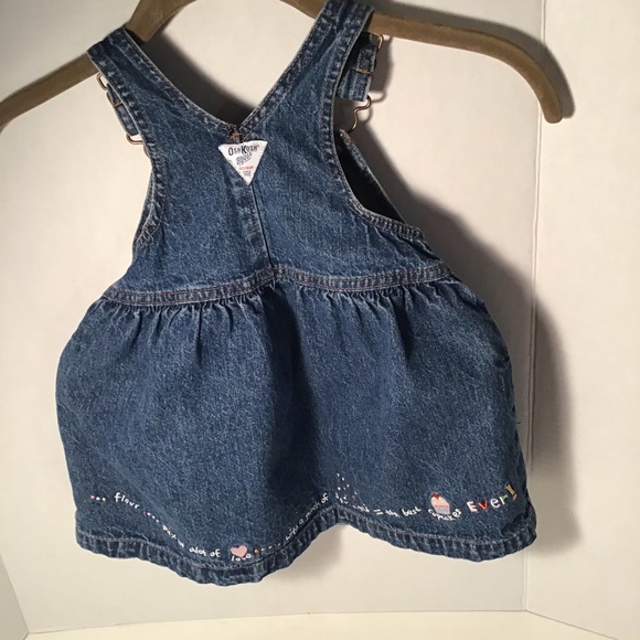 Osh Kosh denim jean dress - Picture 3 of 7
